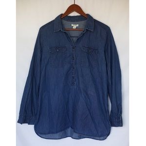Old Navy Chambray Denim Shirt